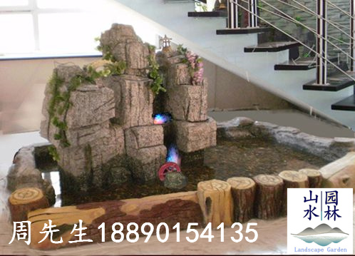 室内假山3
