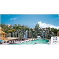 塑石假山瀑布效果图