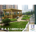 小区庭院仿木葡萄架