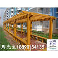 庭院仿木葡萄架