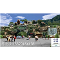 塑石大门效果图