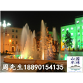 假山喷水池