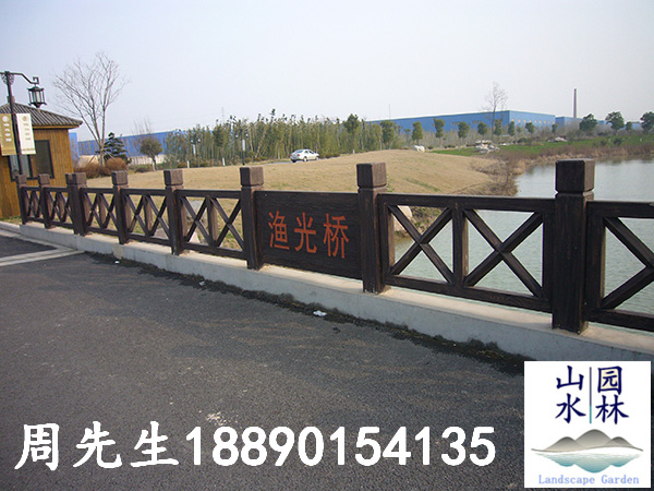 公路桥梁仿木护栏