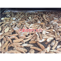 天然牛大力加工厂，生产牛大力干品
