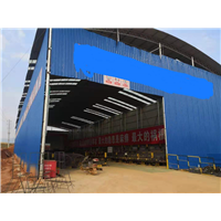 钢筋加工生产车间 
