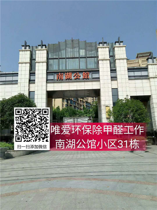 南湖公关小区31栋除甲醛 