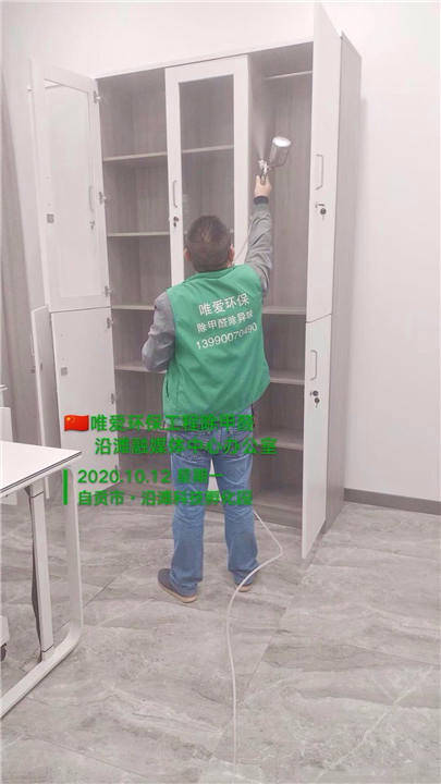 自贡沿滩融媒体中心办公室除甲醛 