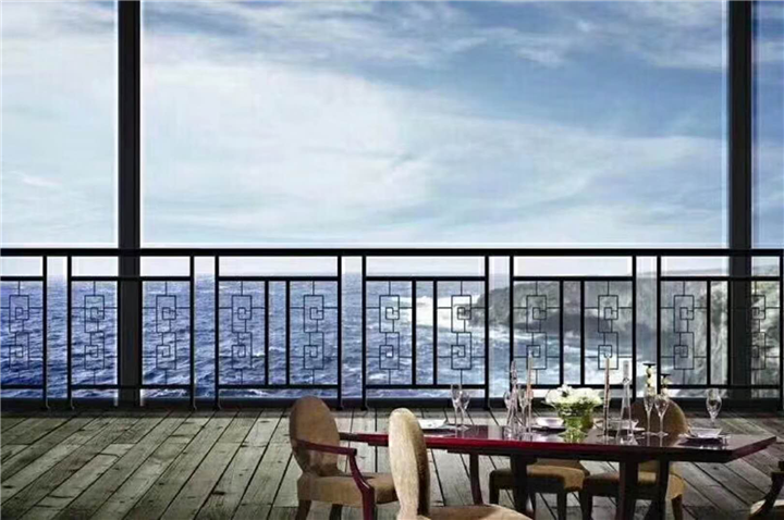 高档铝合金护栏 