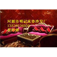 明记床垫沙发厂|源城区专业定做KTV沙发