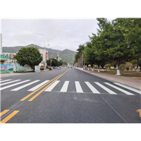 广东路面划线施工