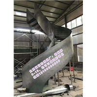 长治钢木缩硕梯-长治简约实木楼梯 