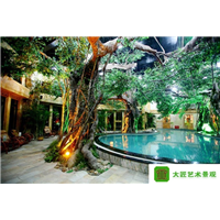 新余景区仿木栏杆公司 