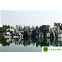 嘉兴人造假山瀑布价格 