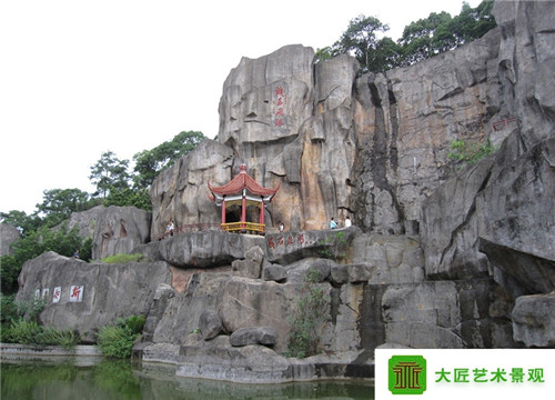 临汾景区仿木栏杆制作方法 