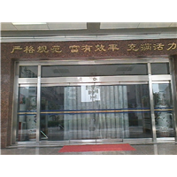 弧形自动门 
