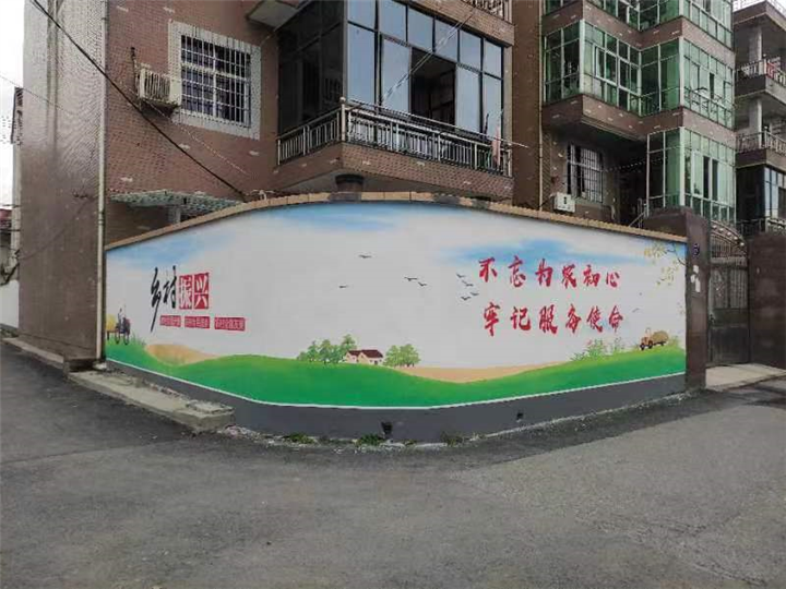 杭州乡村墙绘彩绘定做工作室电话