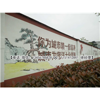 杭州墙绘作品-城市文化墙 6 