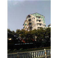 杭州街道社区墙绘 