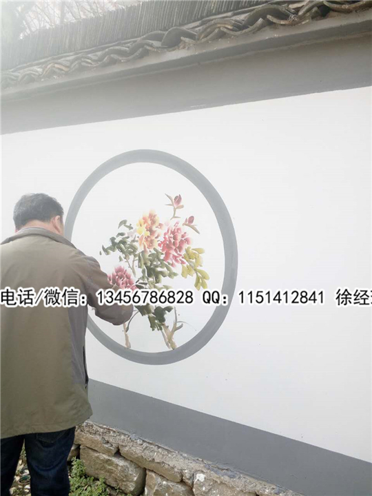 杭州墙绘作品-城市文化墙 15 