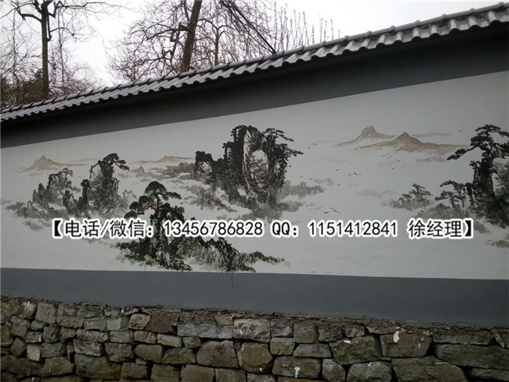 杭州墙绘作品-城市文化墙 18 