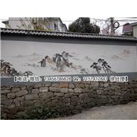 杭州墙绘作品-城市文化墙 17 