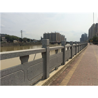 河堤栏杆芝麻灰