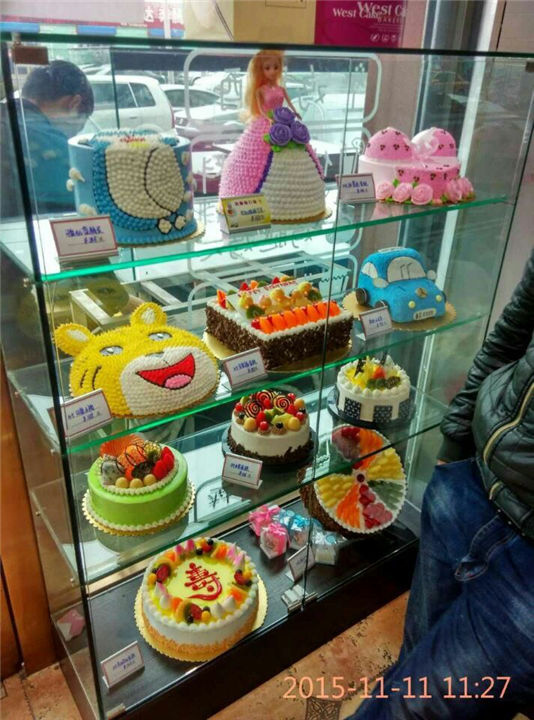 内蒙古蛋糕货架展柜 