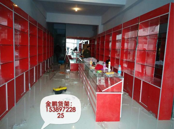 包头烟酒店货架展柜 