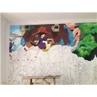 重庆彩绘给您有态度的画 