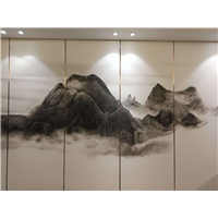 重庆餐厅墙绘#重庆企业墙绘 