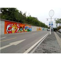 重庆吊顶彩绘#重庆酒店墙绘 