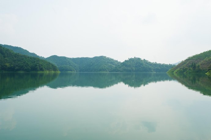 大河水库--露营的好去处 