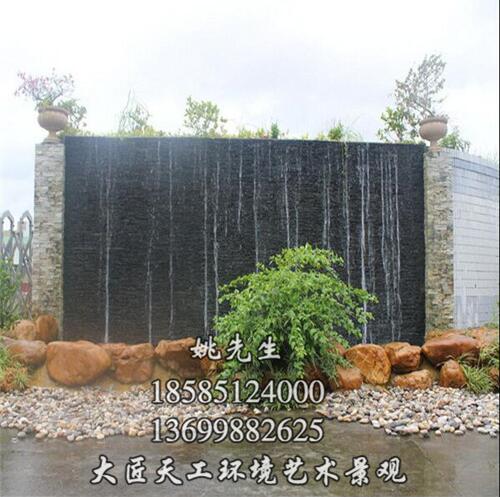 常德假山瀑布、郴州假山瀑布、永州假山瀑布 