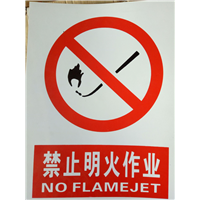 禁止明火作业