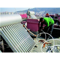 路桥维修太阳能热水器》不加热不上水 