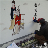扬州古建墙绘|南通家装墙绘