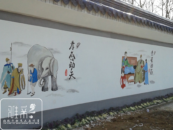 扬州古建墙绘|南通家装墙绘