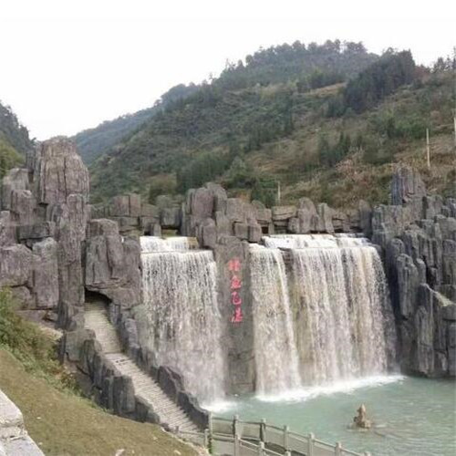 湖南假山鱼池h芷江假山塑石h宜春塑石假山