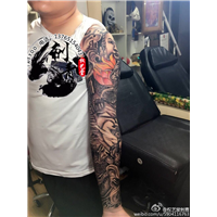 安顺专业纹身对比纹身后 