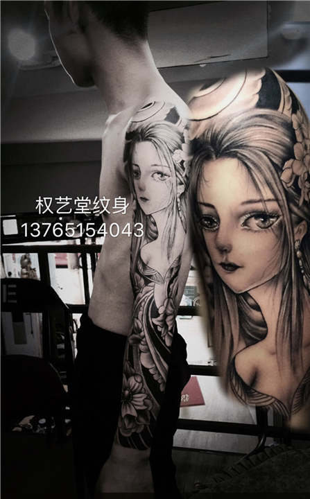 安顺**的纹身师傅