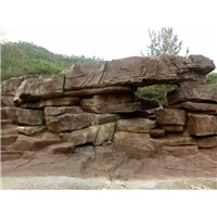 达州假山 