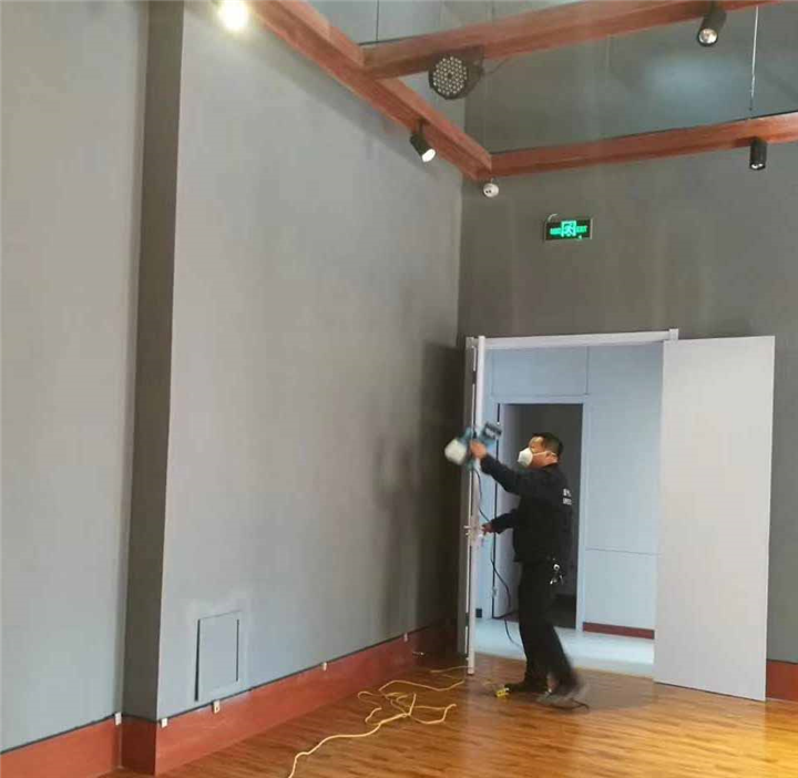 丝路花雨少儿舞蹈培训中心荃芬除甲醛施工案例2 