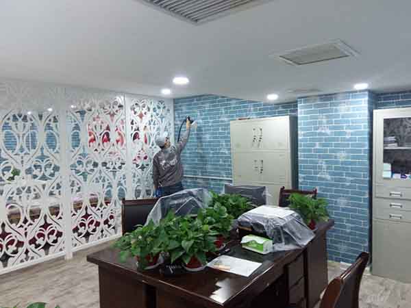 荃芬除甲醛香港嘉康施工案例 