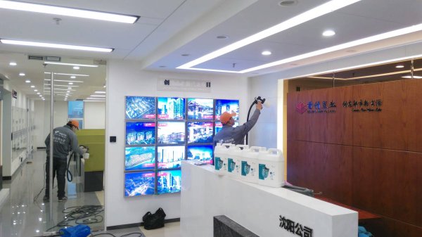 首创置业地产集团荃芬除甲醛施工案例 