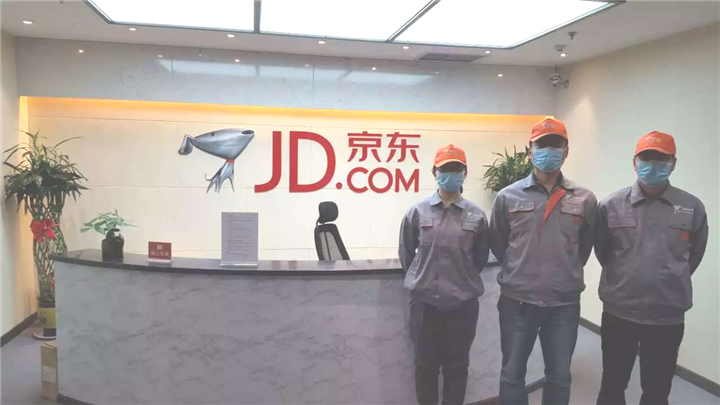 沈阳京东世纪贸易荃芬除甲醛施工案例 