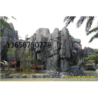 营口生态酒店假山施工 营口假山假树 