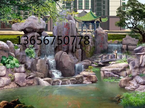 沈阳生态酒店假山施工 沈阳假山假树 