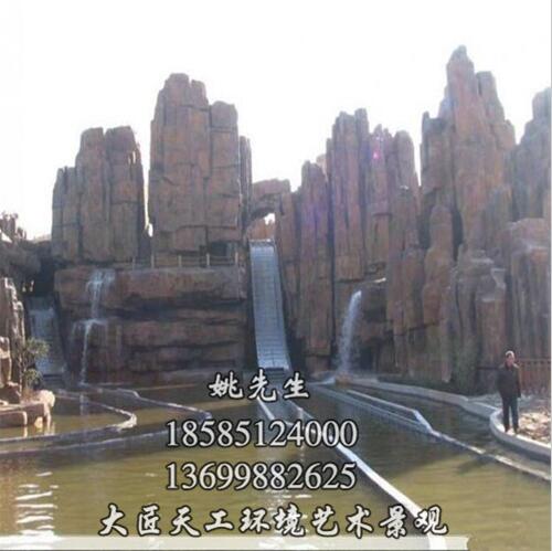岳阳园林假山，岳阳水泥塑山，岳阳假山塑石 