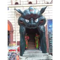 成都游乐场鬼屋造型