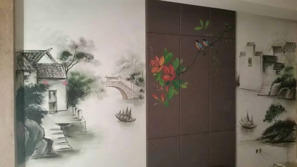 台州墙绘电话